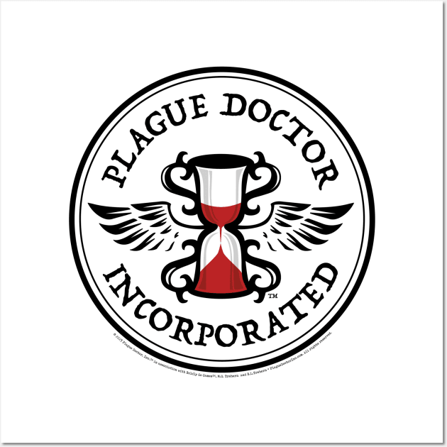 Plague Doctor, Inc.™ Logo Light Wall Art by PlagueDoctorInc